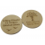 Medal drewniany grawerowany + logo